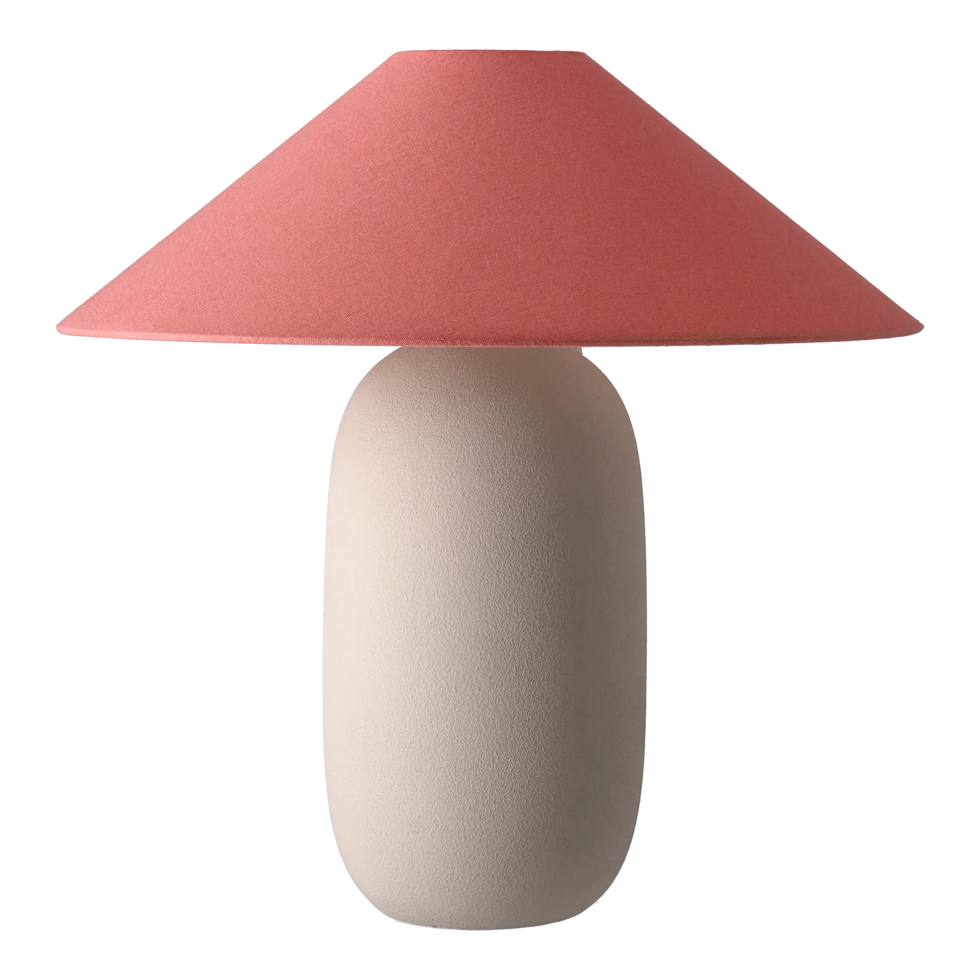 Boulder Tischleuchte 48 cm beige-peach Scandi Living