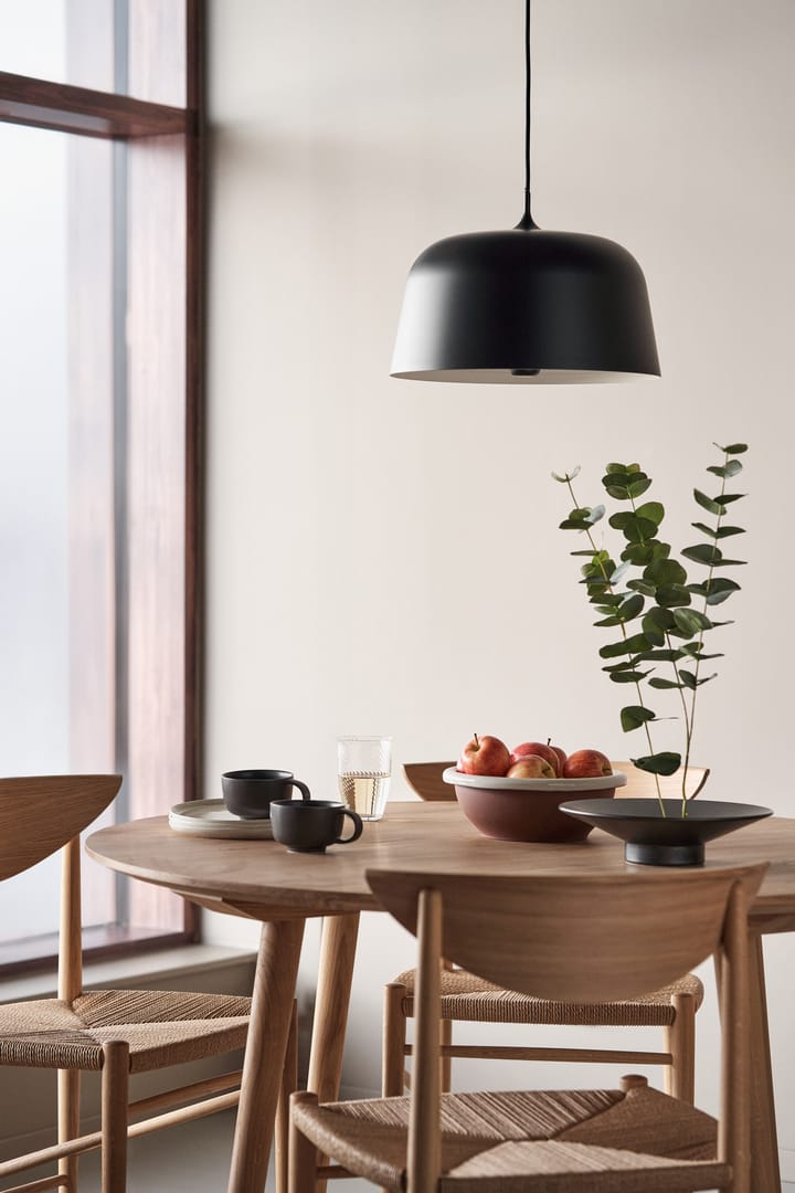 Halo ceiling lamp Ø38 cm, Black Scandi Living