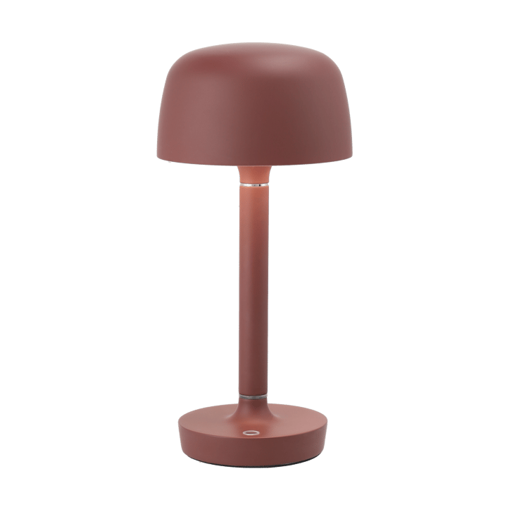 Halo portabel bordslampa 25,5 cm, Burgundy Scandi Living