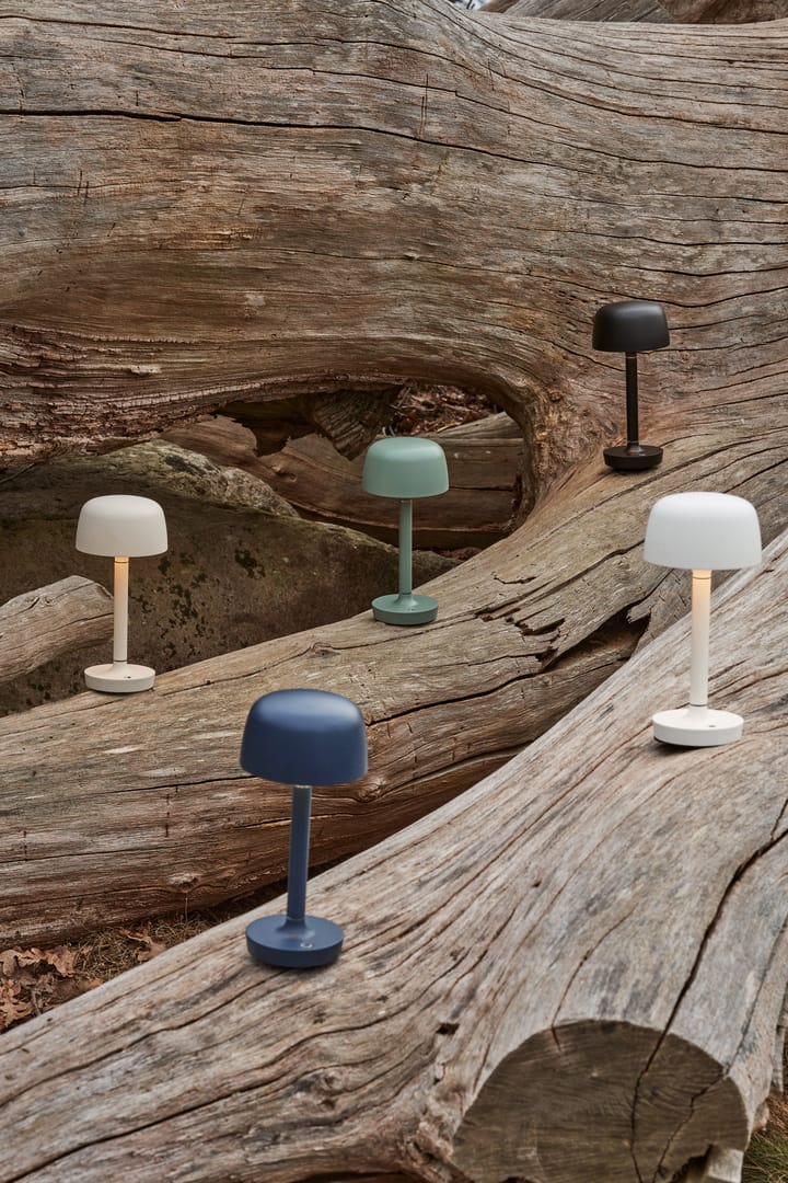 Halo portable table lamp 25,5 cm, Black Scandi Living