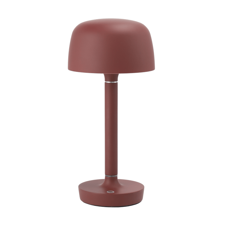 Halo portable table lamp 25,5 cm - Burgundy - Scandi Living