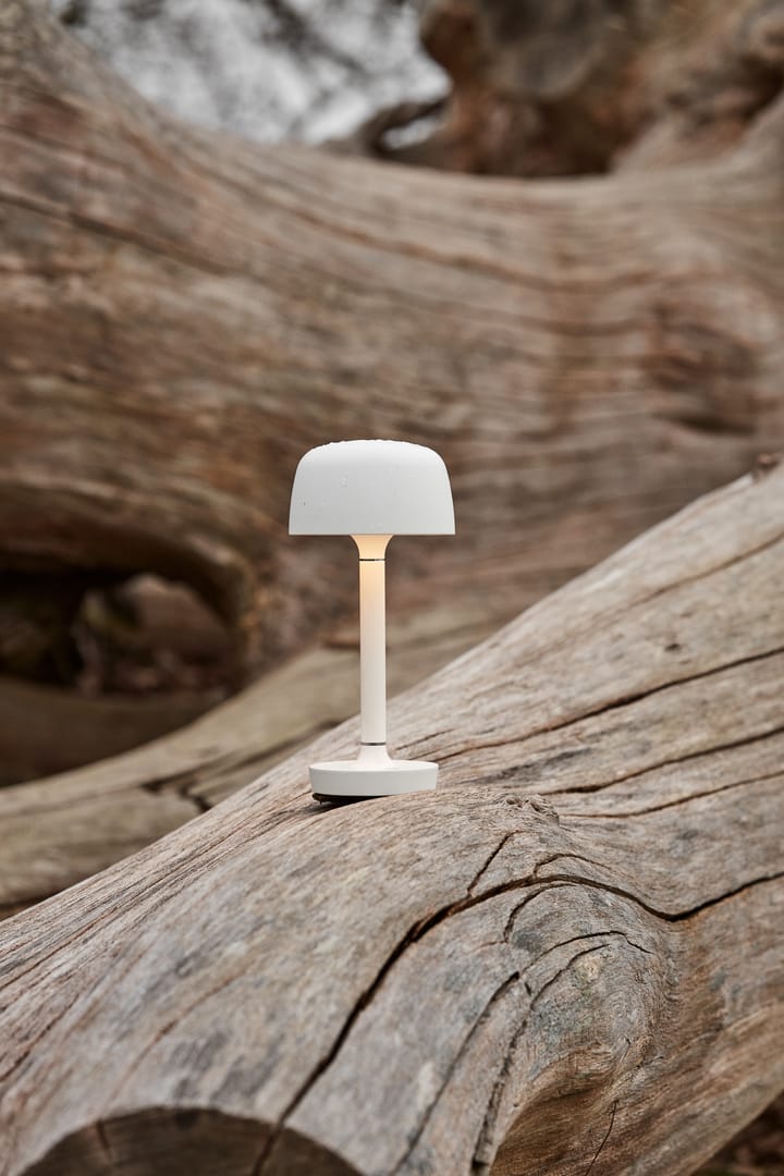 Halo portable table lamp 25,5 cm, White Scandi Living