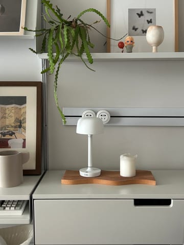 Halo portable Tischleuchte 25,5 cm - White - Scandi Living
