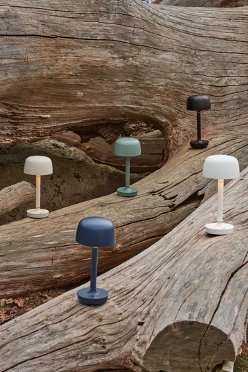 Halo tragbare Tischleuchte 25,5 cm - Black - Scandi Living