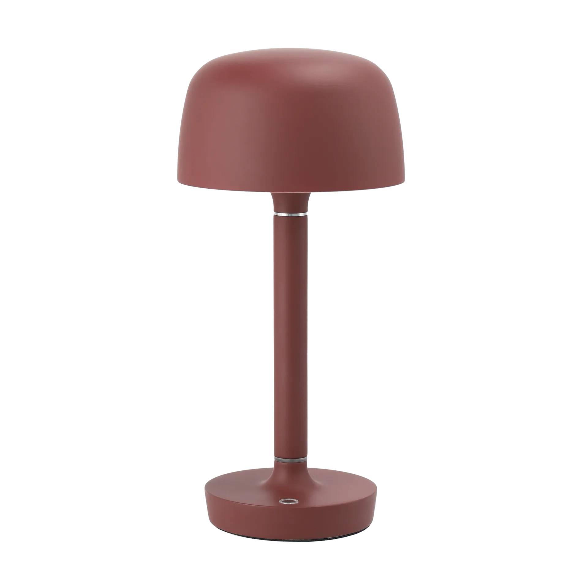 Halo tragbare Tischleuchte 25,5 cm, Burgundy Scandi Living