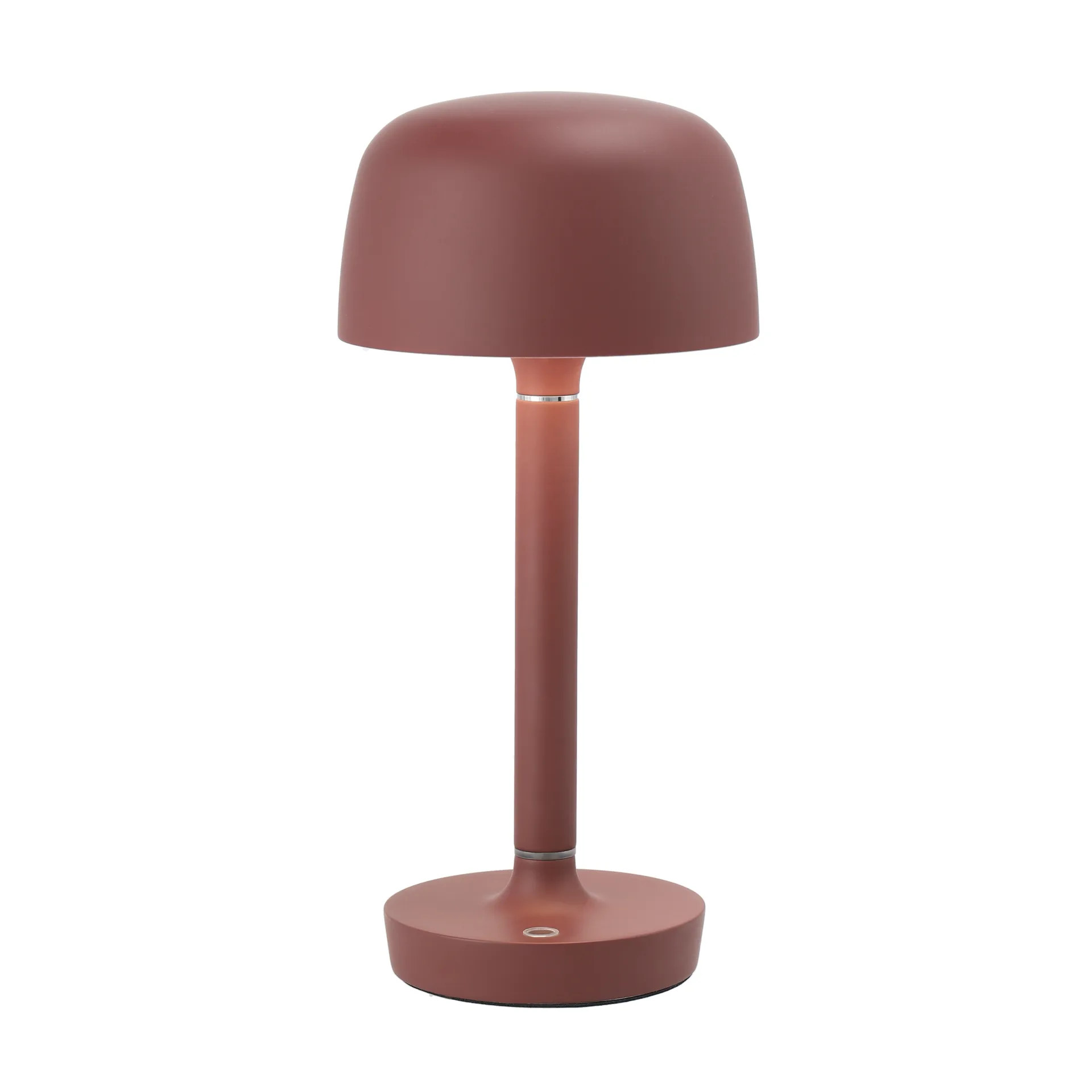 Halo tragbare Tischleuchte 25,5 cm, Burgundy Scandi Living
