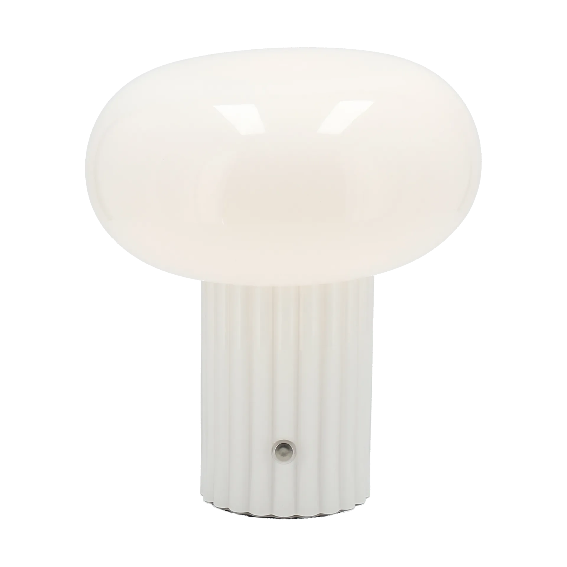 Haven Tischleuchte portabel 22 cm, Weiß Scandi Living