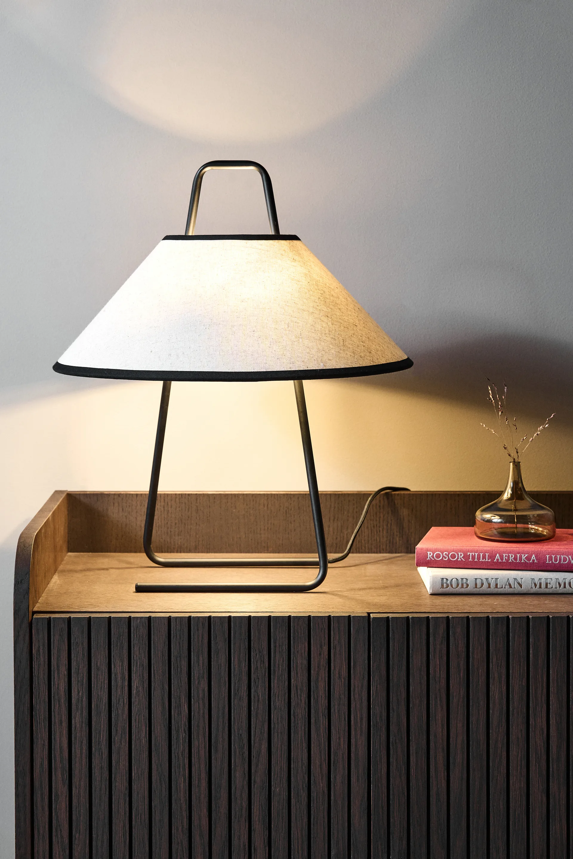 Moss Tischleuchte 43 cm, Beige Scandi Living