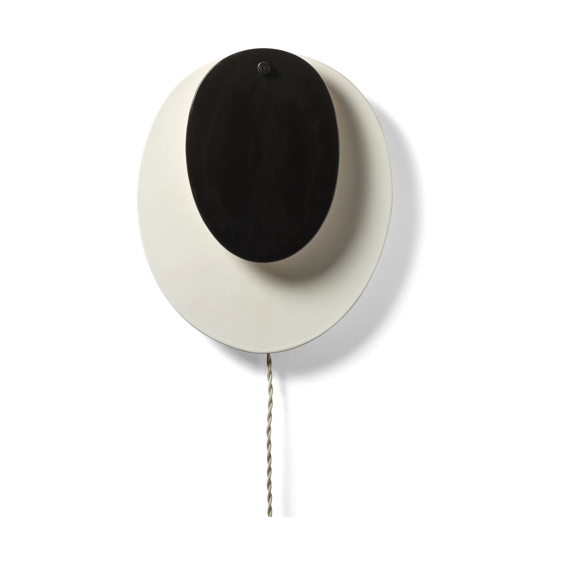 Nebula 02 vägglampa, White-black Serax