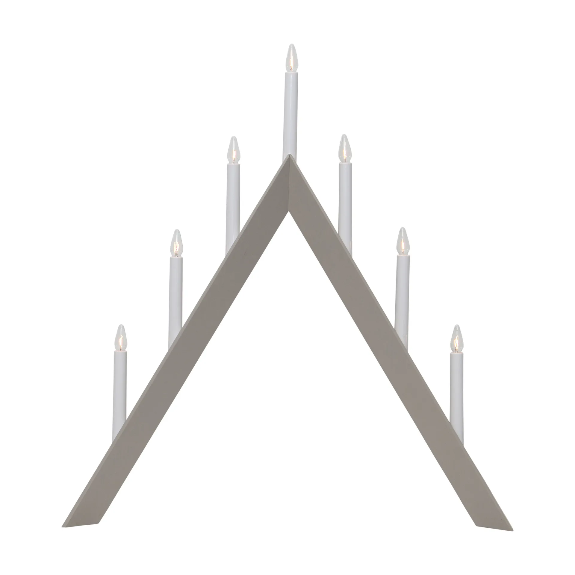 Arrow advent candelabra 64.5 cm, Beige Star Trading