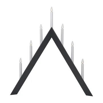 Arrow advent candelabra 64.5 cm - Grey - Star Trading