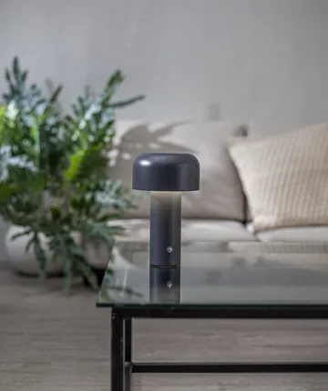 Bobby portable table lamp - Grey - Star Trading