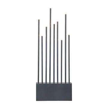 Buzz Adventskerzenhalter - Grau - Star Trading