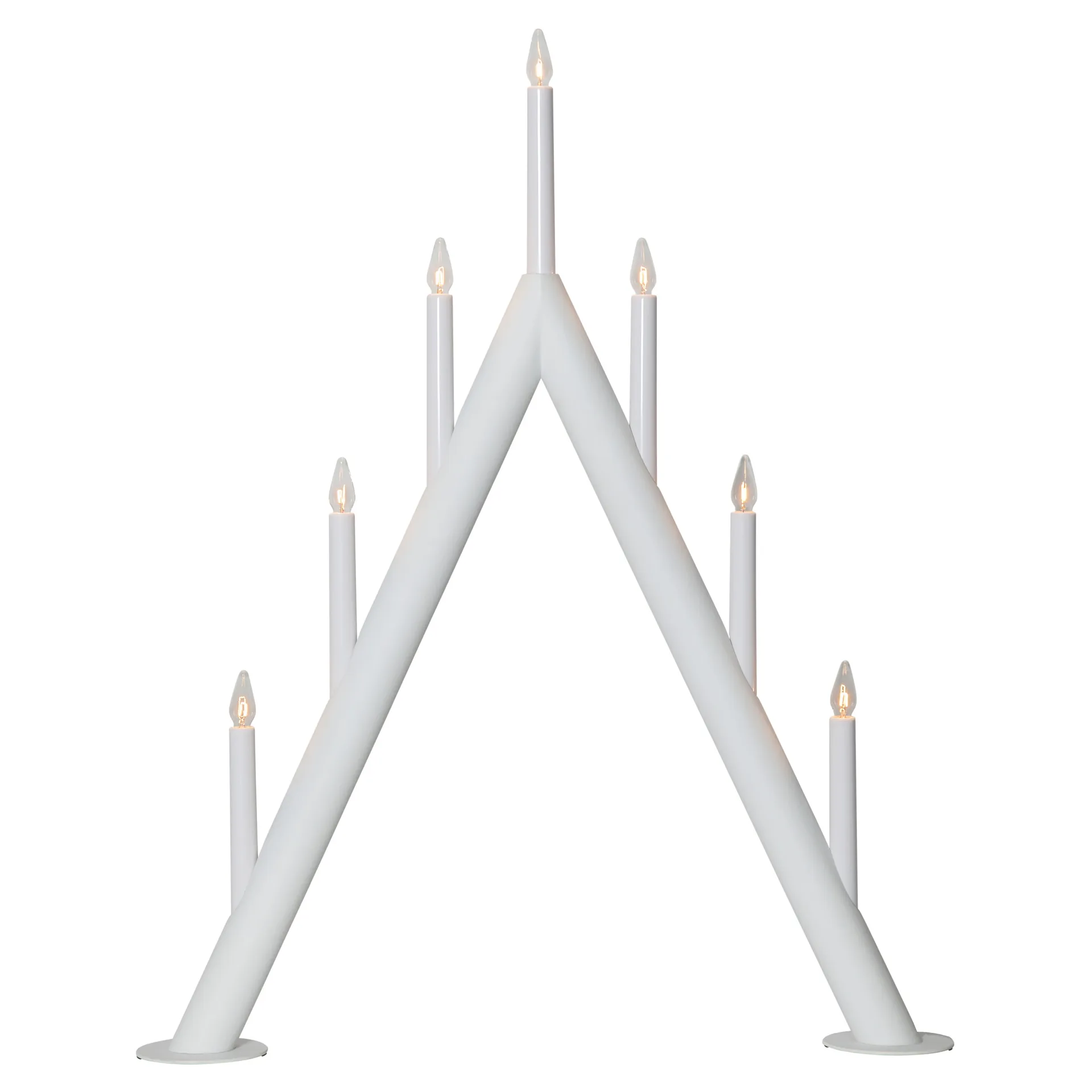 Circum Adventskerzenhalter hoch 66cm, Weiß Star Trading