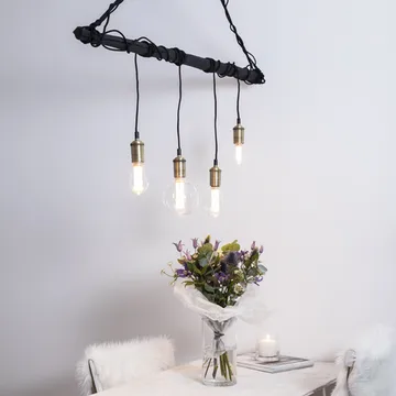 Classical sladd med stickkontakt - svart-oxid - Star Trading