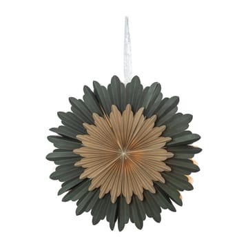 Crystal advent star Ø55 cm - Green - Star Trading