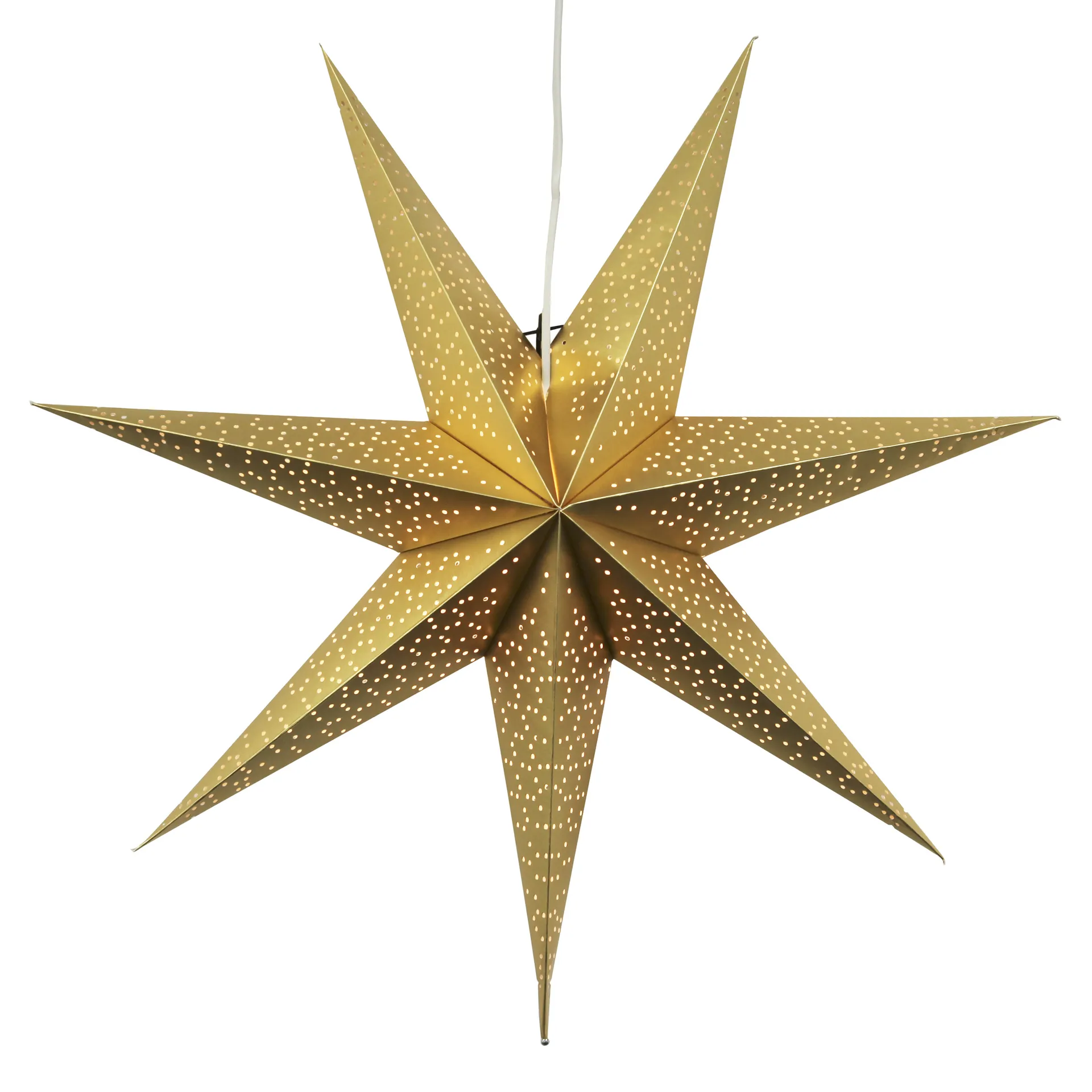 Dot advent star 70 cm, gold Star Trading