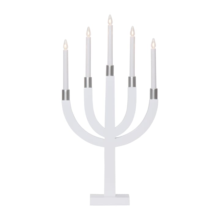 Elias candle arch - White-silver - Star Trading
