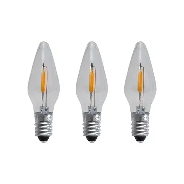 Ersatzlampe E10 LED-Filament Soft Glow 3er-Pack - 0,5W 1900K nicht dimmbar - Star Trading