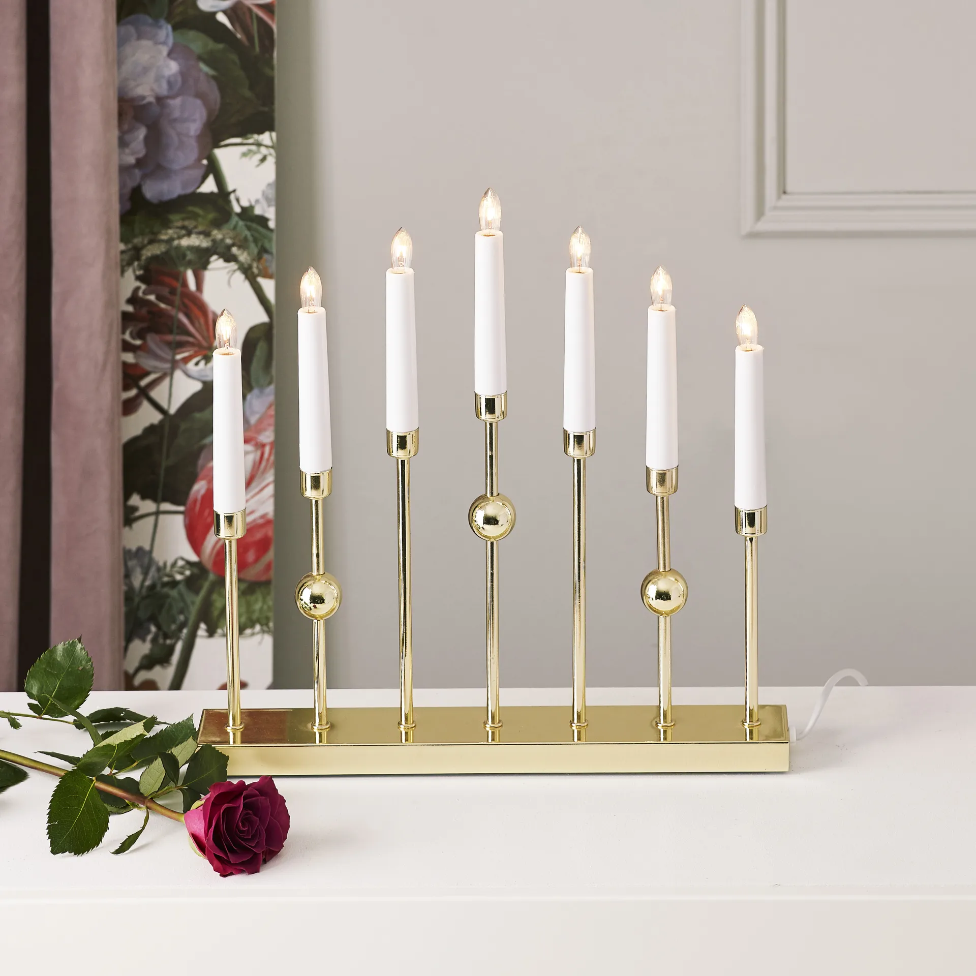Gustavo candle arch, Brass Star Trading