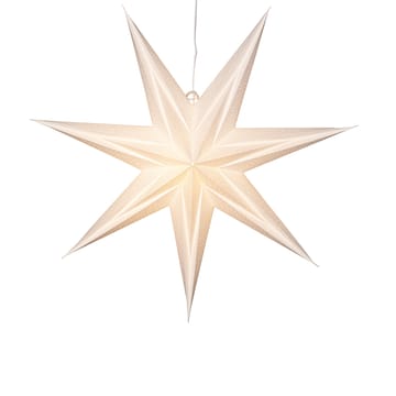 Holly paper star 60 cm - White - Star Trading