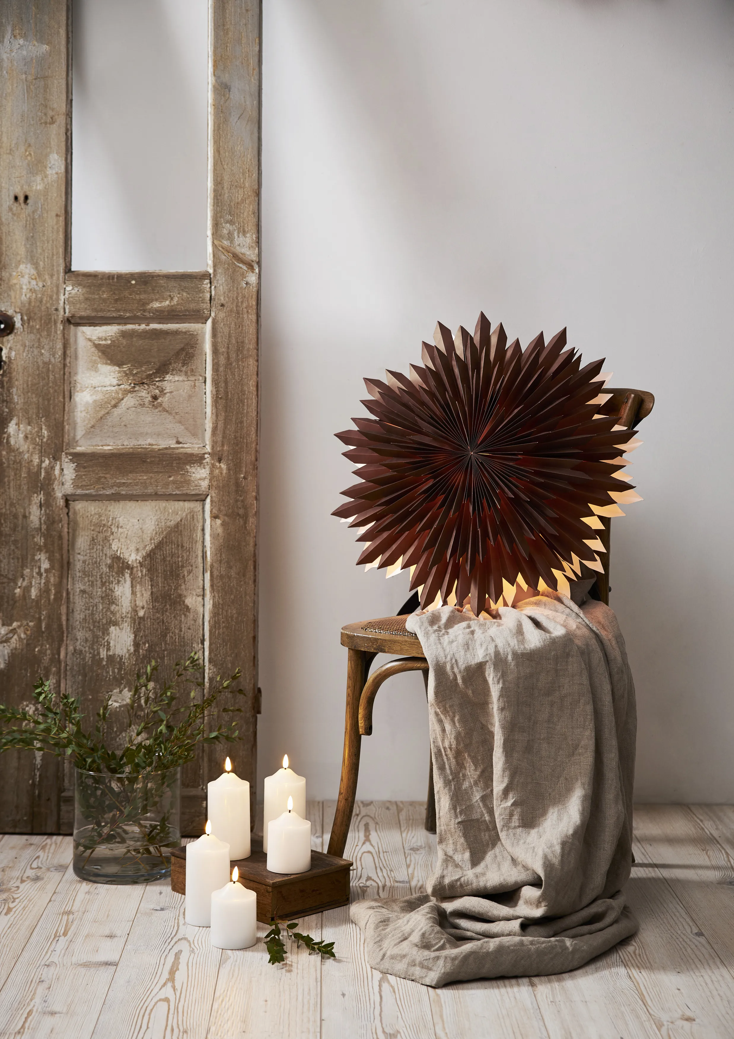 Ice advent star Ø50 cm - Star Trading | Lightshop