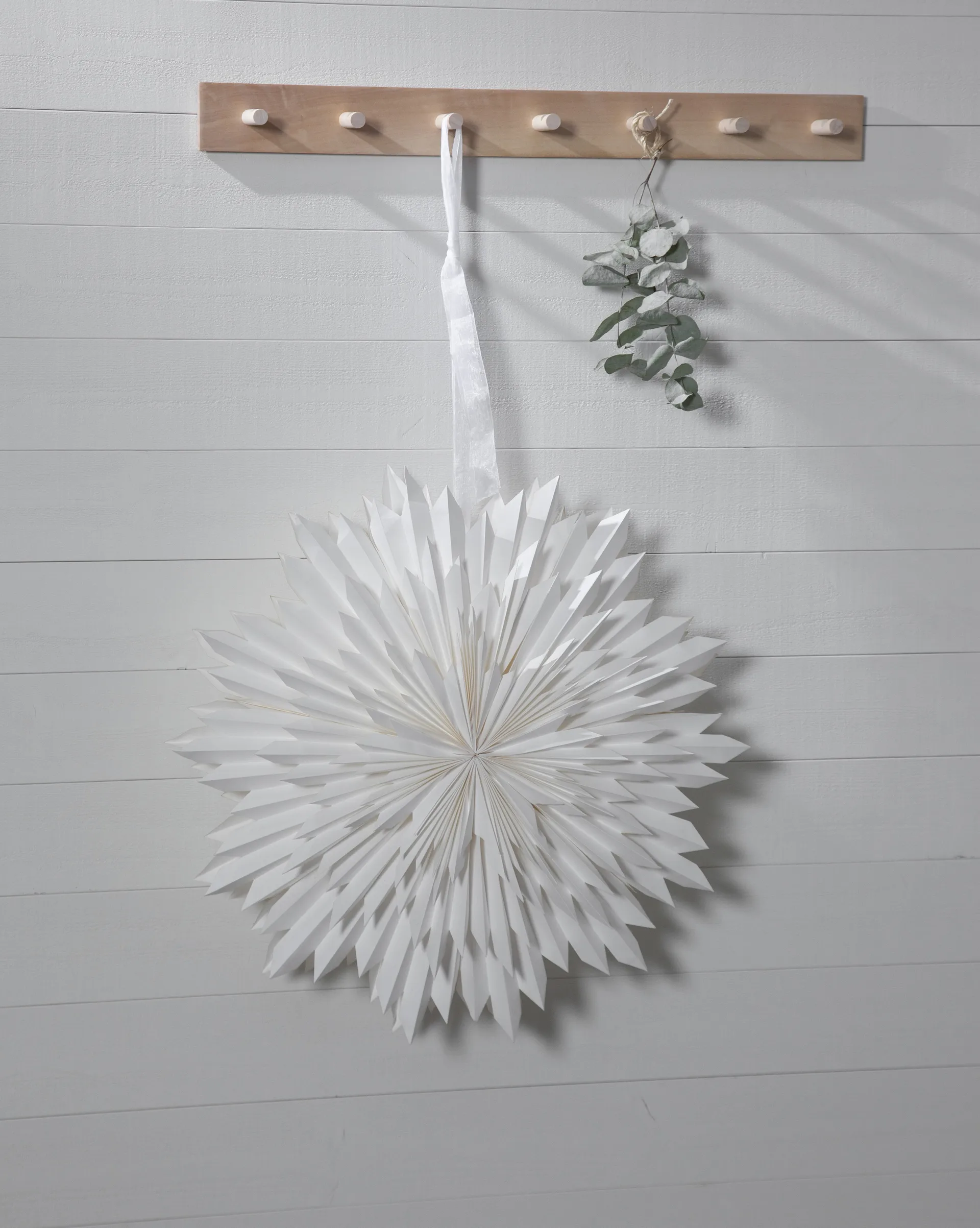 Ice adventsstjärna Ø50 cm, Vit Star Trading