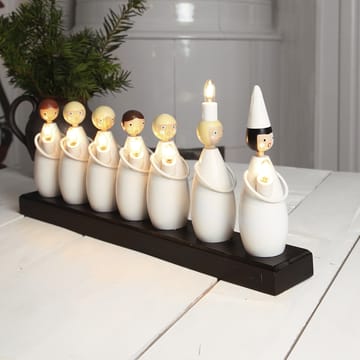 Luciatåg candle arch - white - Star Trading