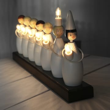 Luciatåg candle arch - white - Star Trading
