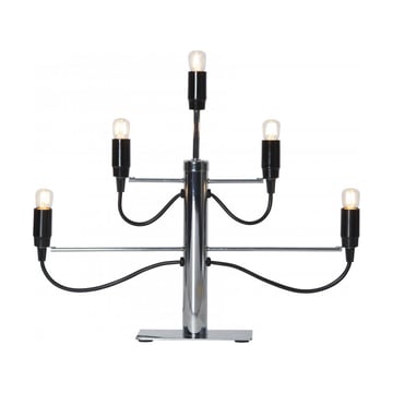 Star Trading Milano 5 ljusstake 46cm Krom