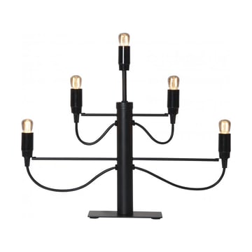 Star Trading Milano 5 ljusstake 46cm Svart