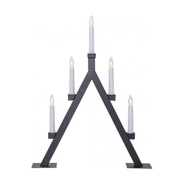 Star Trading Oliver ljusstake 44 cm Svart