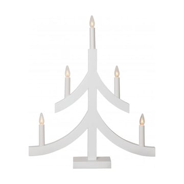 Star Trading Pagod ljusstake 40 cm Vit