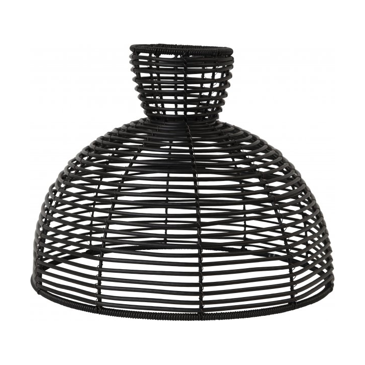 Star Trading Rounde Leuchtenschirm M Ø37,5 cm Schwarz