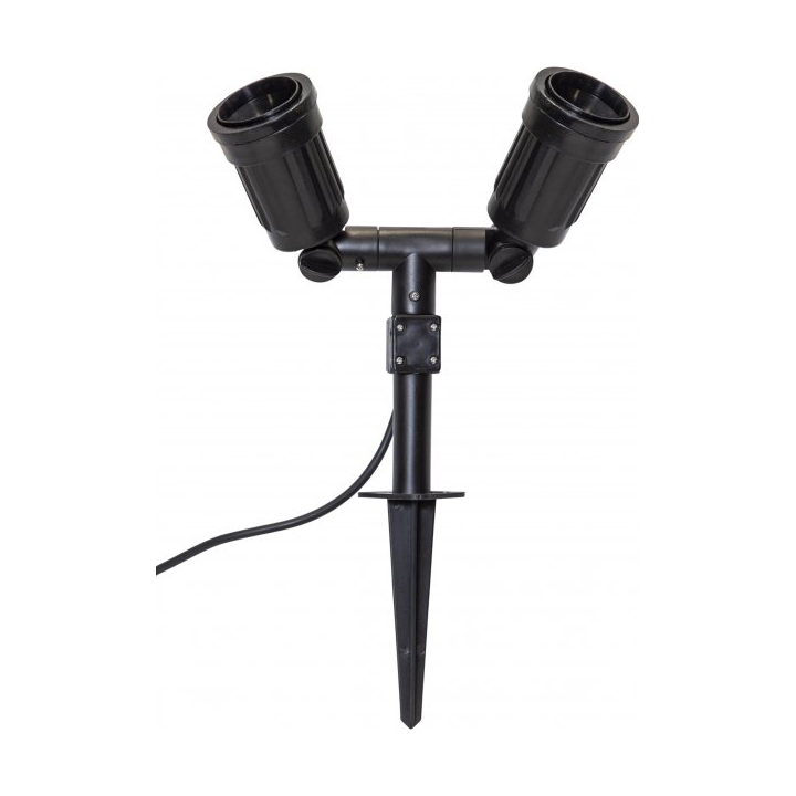 Star Trading Spotlight Fixture Außendekoration 27 cm Schwarz