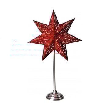 Star Trading Star Trading bordsstjärna 34 cm Röd