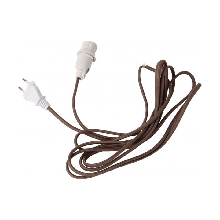 Star Trading cord rack E14 3,5 m - Brown - Star Trading