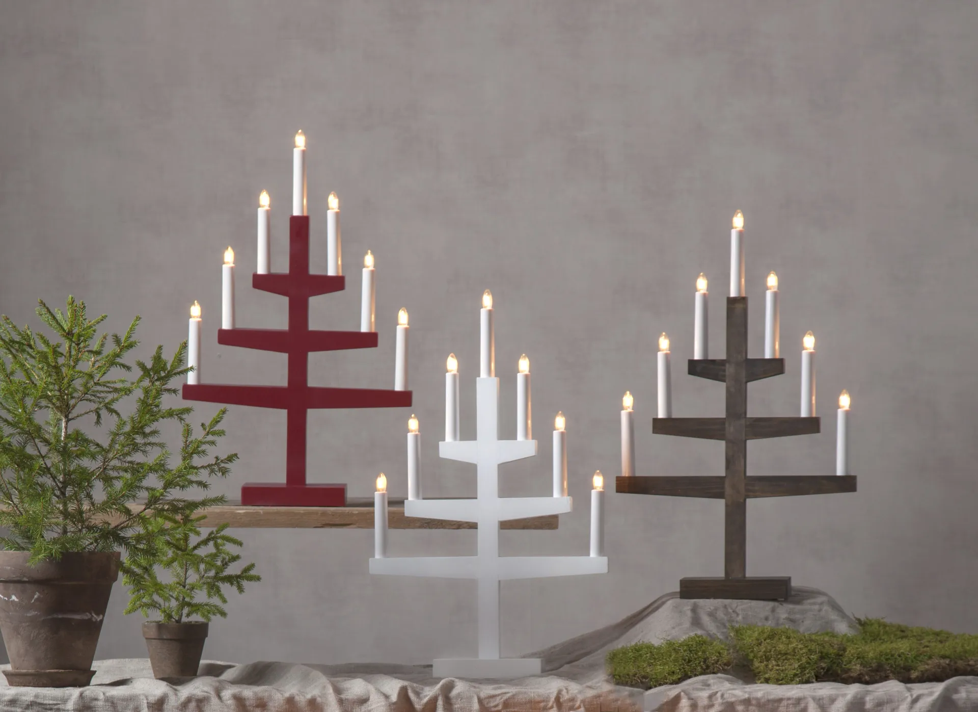 Trapp advent candle arch 54 cm, Brown Star Trading