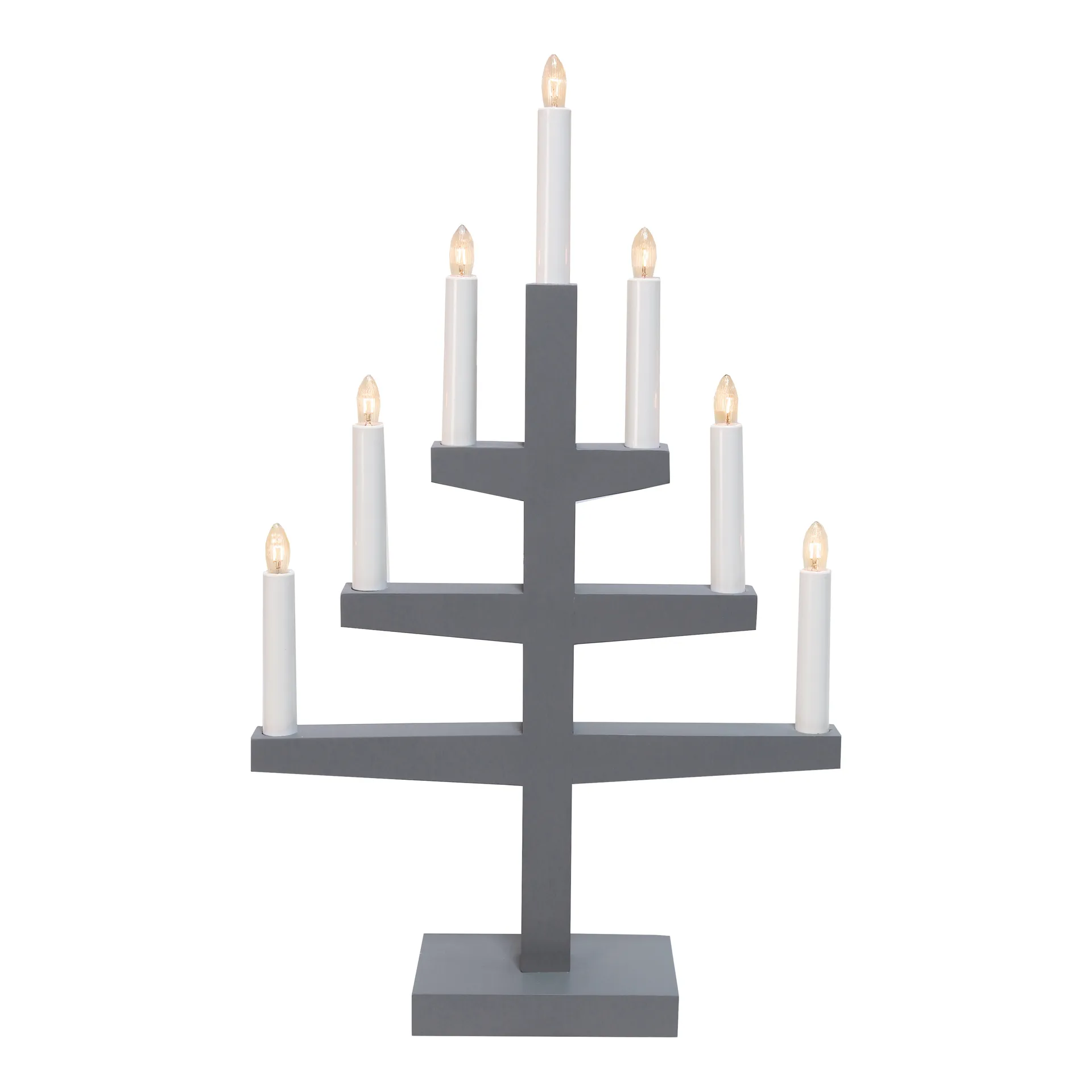Trapp advent candle arch 54 cm, grey Star Trading