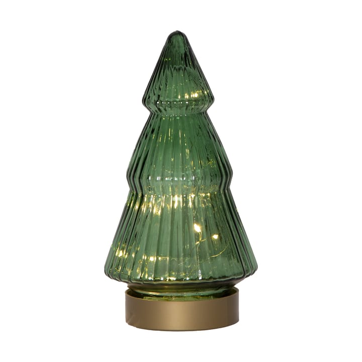 Verde glasdekoration LED 20 cm - Grön - Star Trading