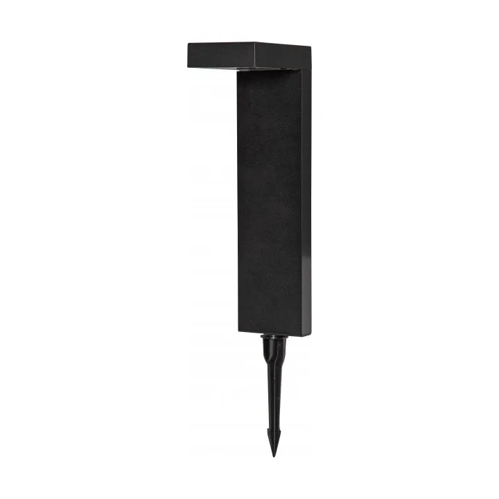 Star Trading Vicini solar cell bollard 38 cm Black
