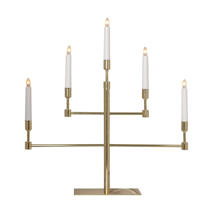 Vide advent candlestick - Brass - Star Trading