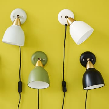 Urban wall lamp short arm - matte real black (black) - Superliving