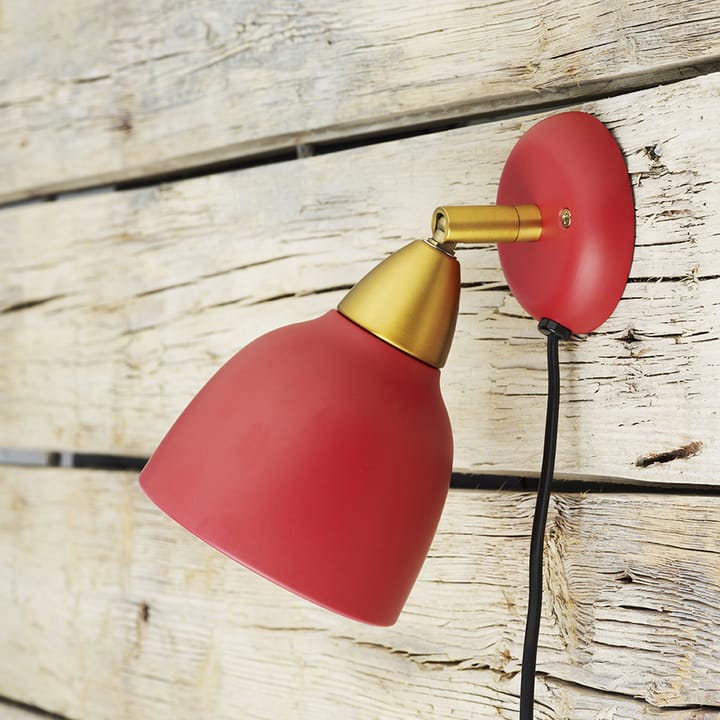Urban wall lamp short arm, Raspberry red Superliving