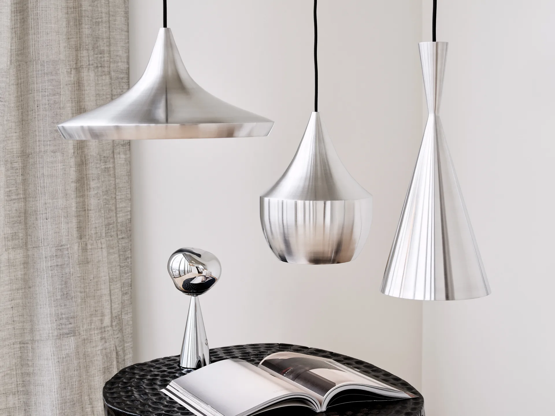 Beat Unbeaten tall lampskärm Ø19 cm, Aluminium Tom Dixon