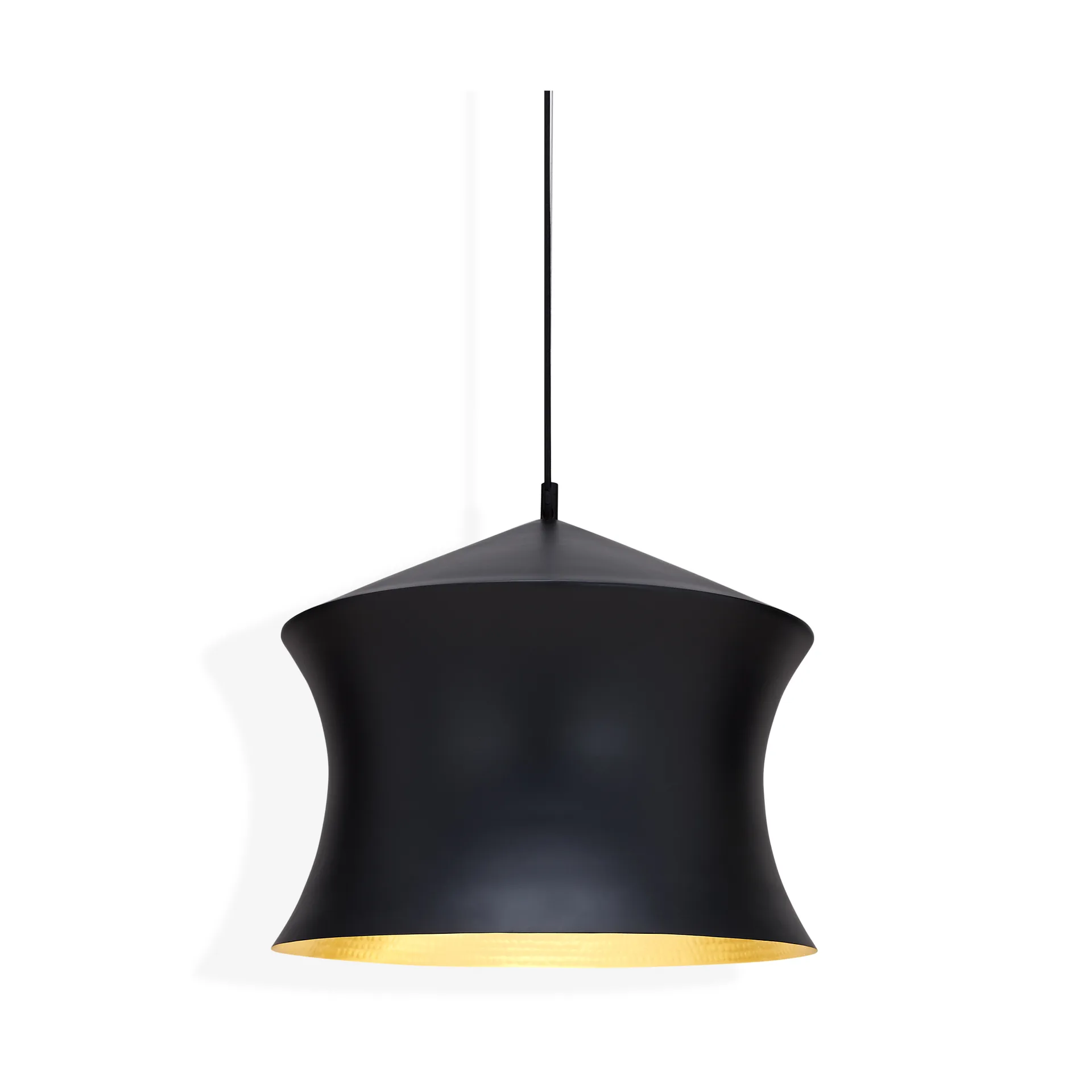 Beat Waist pendant LED Ø41,2 cm, Black Tom Dixon