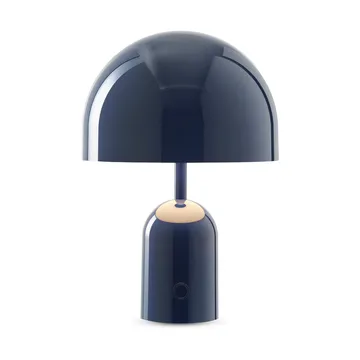 Bell Portabel LED bordslampa 28 cm - Indigo - Tom Dixon