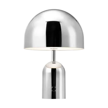 Bell Portabel LED bordslampa 28 cm - Silver - Tom Dixon