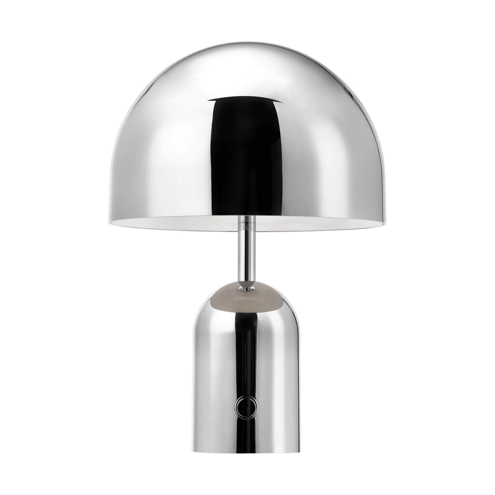 Bell Portable LED table lamp 28 cm, Silver Tom Dixon