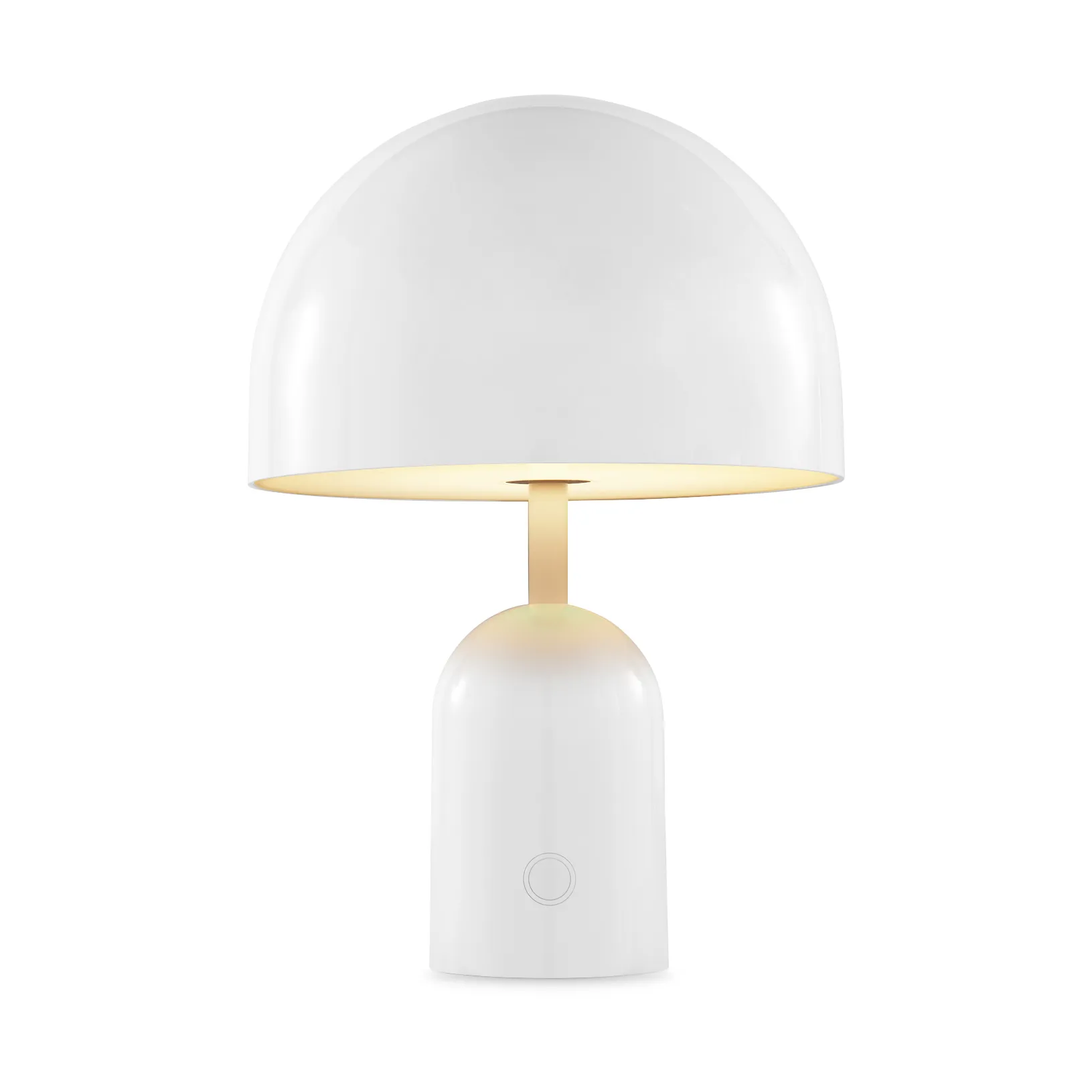 Bell Portable LED table lamp 28 cm, White Tom Dixon